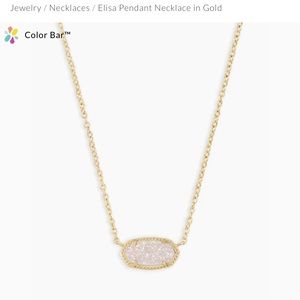 Elisa Gold Kendra Scott Necklace